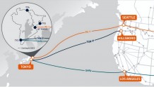美国Zayo将提供横跨太平洋到日本的三重电缆服务