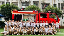 长沙县：消防演练进幼儿园 萌娃过足“消防瘾”