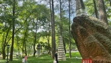解放公园有个中华名塔园，很多人都错过了！