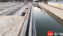 六水共治｜临高污水处理厂提标改造及扩建项目通水试运行