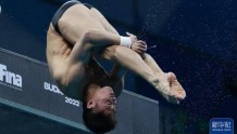 四川泸州籍运动员杨健世锦赛跳水10米台夺冠