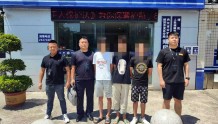 铁锤砸坏门把手，三名嫌疑人偷了四川荣县多家超市