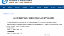 中国乒乓球队公布参加成都世乒赛的运动员名单