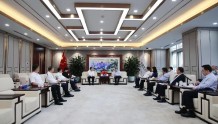 闫剑波率队在北京开展招商引资活动