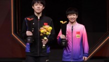 王楚钦、孙颖莎分获WTT世界杯决赛男、女单打冠军