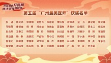 第五届“广州最美医师”名单公布