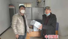 河南舞钢：爱心村民捐赠口罩 助力抗击疫情