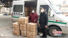 齐心协力!河南新县社会各界捐款捐物支持疫情防控