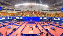 2022年全国乒乓球锦标赛在黄石开赛