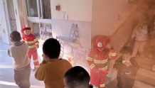 杭州市多家幼儿园开展围绕火灾知识学习、防火防灾演练、消防游戏训练等多种消防安全日