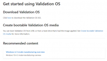 微软发布全新Win11轻量级系统Validation OS