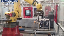 电永磁铁配合智能机器人为CNC加工中心自动化上下料