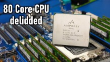 Der8auer分享Ampere 80核Altra Max服务器CPU基准测试成绩