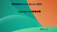 跟老韩学Ubuntu Server 2204-openssl-kdf帮助手册