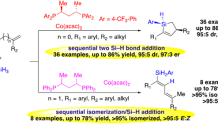钴催化烯炔的区域和立体选择性串联硅氢化反应研究获进展