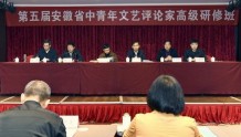 第五届安徽省中青年文艺评论家高级研修班在合肥举办