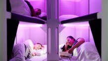 飞机上也要有上下铺了，新西兰航空将为经济舱配双层睡眠舱