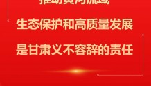 【长图8】中国共产党甘肃省第十四次代表大会报告金句