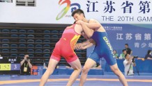 江苏省运会青少年部摔跤比赛收官，泰州再添一块铜牌