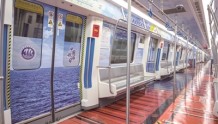 浙江宁波：坐着地铁去航海 “中国航海日”主题专列正式发车
