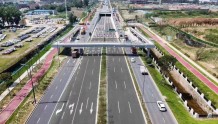 成自泸高速入城段改造工程正式通车