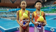 省运会蹦床项目开赛，江门代表团斩获一银一铜