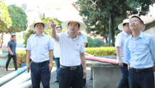汉寿县领导调研安置小区、保障性住房建设