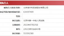 信中利董事长汪超涌被强制执行5.5亿