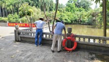 保障游客安全度暑 番禺区城管局加强公园防溺水工作