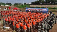 河北故城：组织开展2022年军地联合防汛抢险示范性演练
