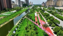 喜迎二十大|安徽蚌埠固镇：健身步道成为城市亮丽名片