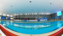 游泳健儿奋“泳”往直前 省十一届运会竞技体育组游泳比赛开赛