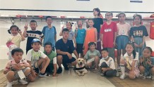 杭州网小记者走进搜救犬站，了解消防员日常，近距离接触搜救犬