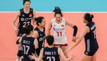 中国女排3:0胜澳大利亚晋级女排亚洲杯半决赛