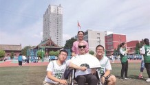 临县“轮椅男孩”杨泽上大学啦！