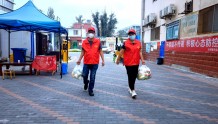 暖心！临泽县青年志愿者接力做好物资配送“最后一公里”
