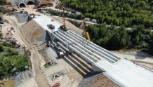 北马其顿FD项目桥梁架设过半
