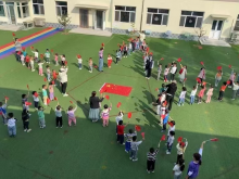 迎国庆、感党恩|高新区留马幼儿园举办红色主题活动