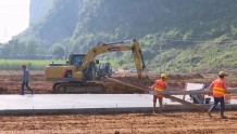 广西左江山秀船闸扩能工程项目建设稳步推进
