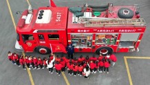 福泉市组织开展“消防救援站里学消防”主题活动