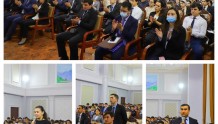 吉树民大使为塔吉克斯坦总统国家行政学院师生做讲座