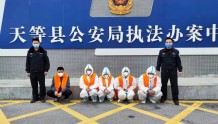 天等县公安局破获一起结伙偷越国（边）境案，抓获嫌疑人4人