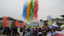2022年“大美湘西·云端上的骑行”自行车邀请赛在里耶举行 奥运冠军龙清泉等为赛