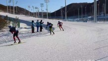 2022-2023全国越野滑雪青少年锦标赛 河北选手吕国维短距离自由技术项目夺冠