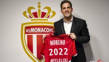 莫雷诺亮相法甲摩纳哥队 正式成为球队新帅