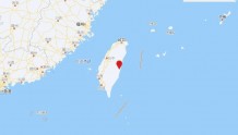台湾花莲县发生4.9级地震，震源深度7千米