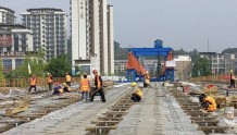成都新蒲江大桥成功合龙 预计9月底建成通车