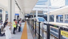 高铁智能新设备在四川自贡站投用