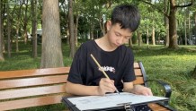 游东湖、看科技展、做义工，襄阳男孩将武汉的美景画下来