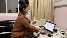 每天在病床上工作3小时 四川荣县29岁党员董莲把疫情防控任务带进病房